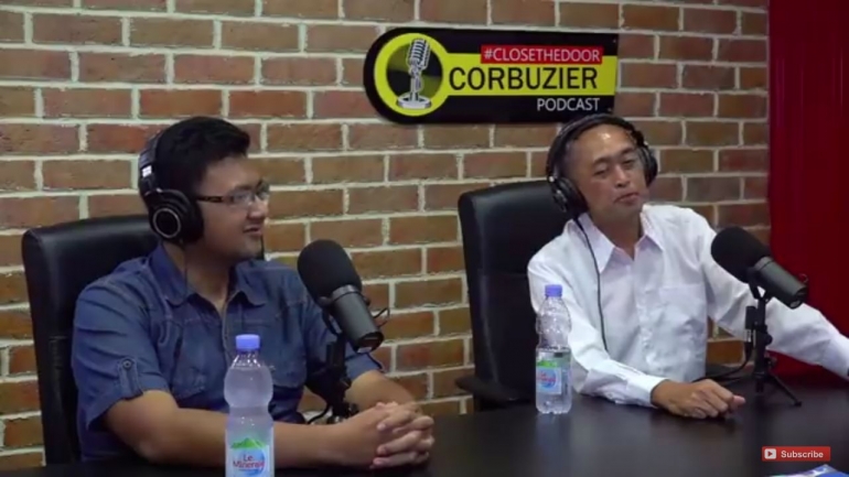 Ali Akbar (kiri), Dadang Subur (kanan) saat hadir di podcast Deddy Corbuzier. Via tangkap layar. 