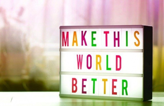 Ilustrasi menjadikan dunia lebih baik (sumber gambar: pixabay.com)