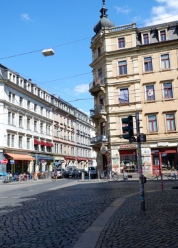 Jalanan menuju Neustadt Dresden (Dokumentasi pribadi)