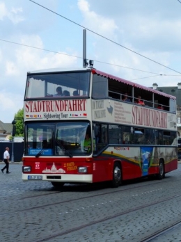 Sightseeing Tour Bus, Dresden (Dokumentasi pribadi)