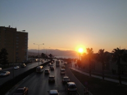 Sunset di Izmir | Sumber: dokumentasi pribadi