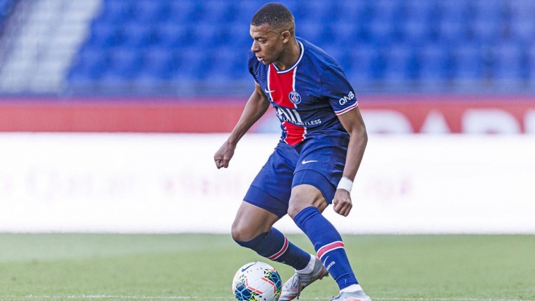 Kylian Mbappe. (via Getty Images)