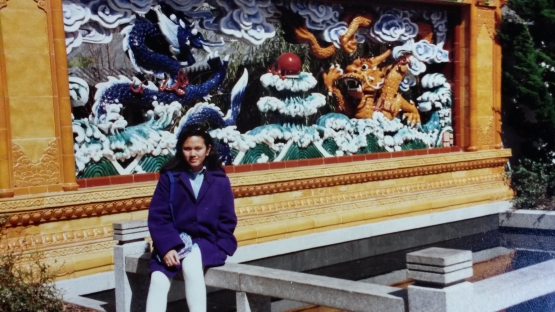 Salah satu sudut istana mini di Chinese Garden, Darling Harbour-Dokumentasi pribadi