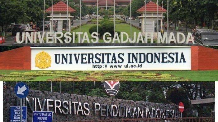 Perguruan tinggi favorit di Indonesia. Gambar: Tribunnews.com