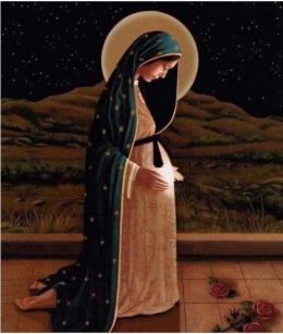 Maria mengandung ( katolik.com )