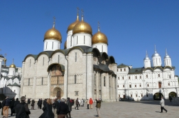 Alun-alun Katedral- Kremlin. Sumber: koleksi pribadi