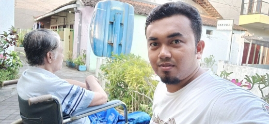 Kenangan Homecare bersama klien di Malang (Personal Collection)