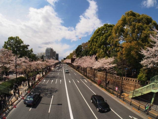 Pemandangan Jalan Yasukuni-doori yang dekat dengan Chidorigafuchi (dokpri)