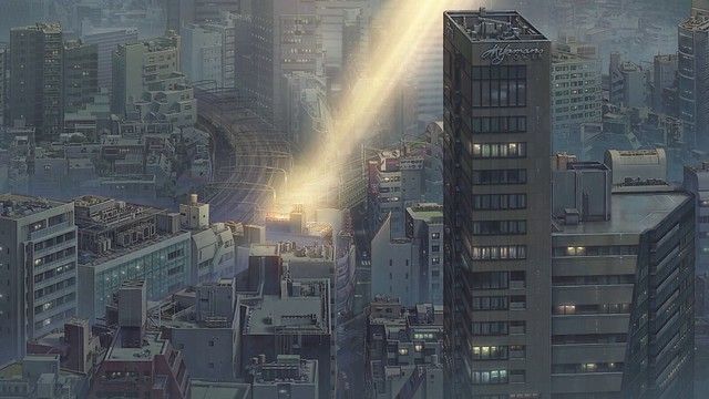 cuplikan visual yang brgitu detail di film Tenki No Ko / sumber: https://infinitemirai.wordpress.com