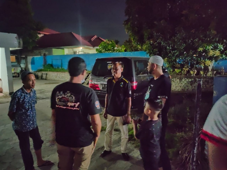Ketua Pengprov IMI Gorontalo Ridwan Bobihoe Saat Berada di Home Base AAGC - dokpri