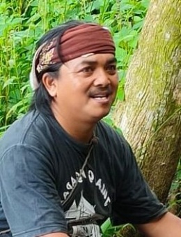 Kang Ajat, salah satu tokoh Kampung Adat Cireundeu (Sumber: J.Haryadi) 
