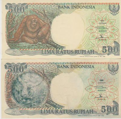 Uang 500 Kertas, Gambar Monyet atau Orang Utan? Halaman 1 - Kompasiana.com