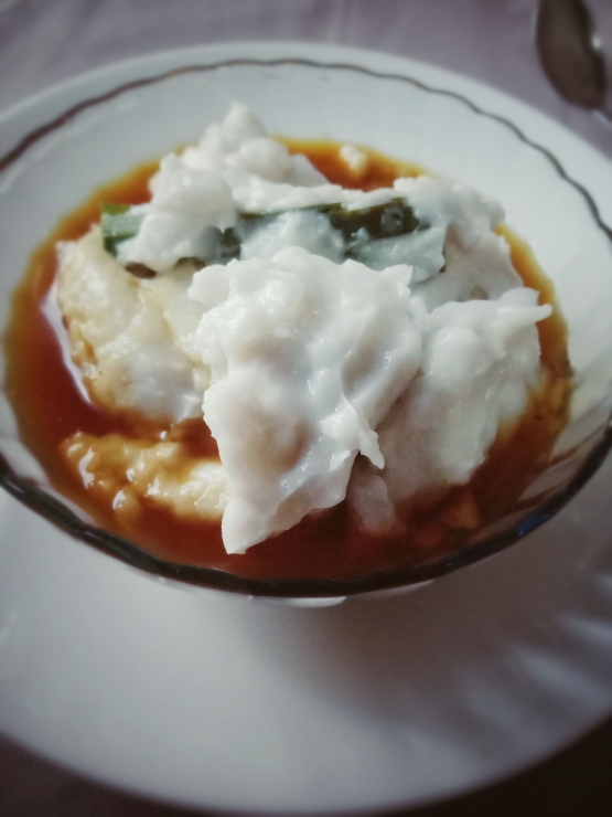 Bubur Sumsum siap dinikmati/dokpri