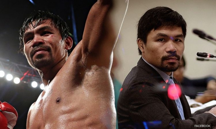 Legenda Petinju asal Filipina, Manny Pacquiao. Saat ini Pacquiao menjabat sebagai senator. Sumber foto: CNN Philippines.com