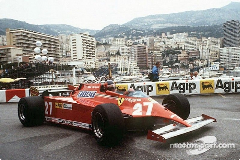 Gilles Villeneuve dan Ferrari 126CK menang di Monaco 1981|motorsport.com