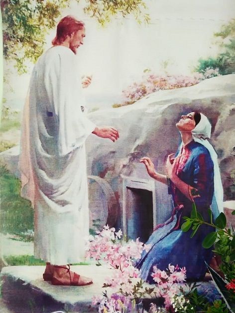 Maria Magdalena bertemu Yesus (Katolik.com)