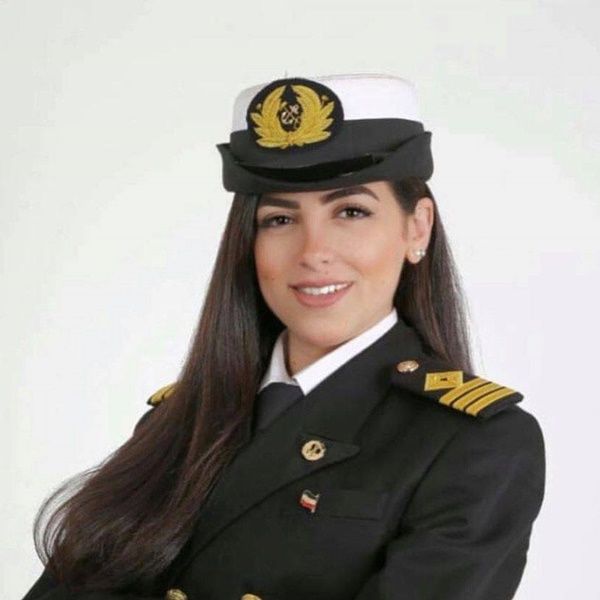 Marwa Elselehdar, kapten wanita pertama Mesir. Foto dari Conandaily.com.