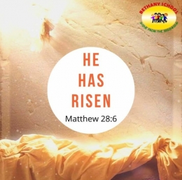 Ilustrasi kebangkitan Yesus (Sumber: SD Bethany Salatiga)