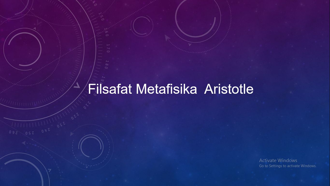 Filsafat Metafisika Aristotle [1] Halaman 1 - Kompasiana.com