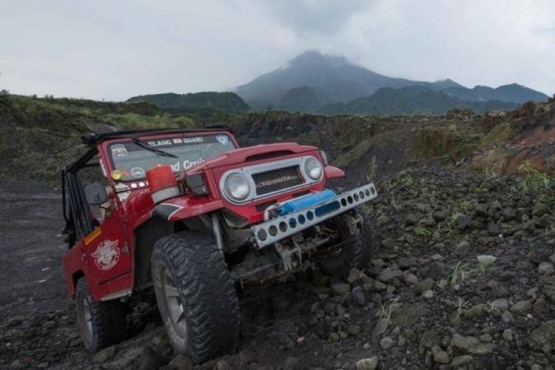 Merapi lava tour(Kompas.com/Ari Prasetyo)