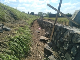 Dok.pri / Proyek irigasi tanpa papan nama proyek yang berada di Dusun Krajan Desa Cluring Banyuwangi