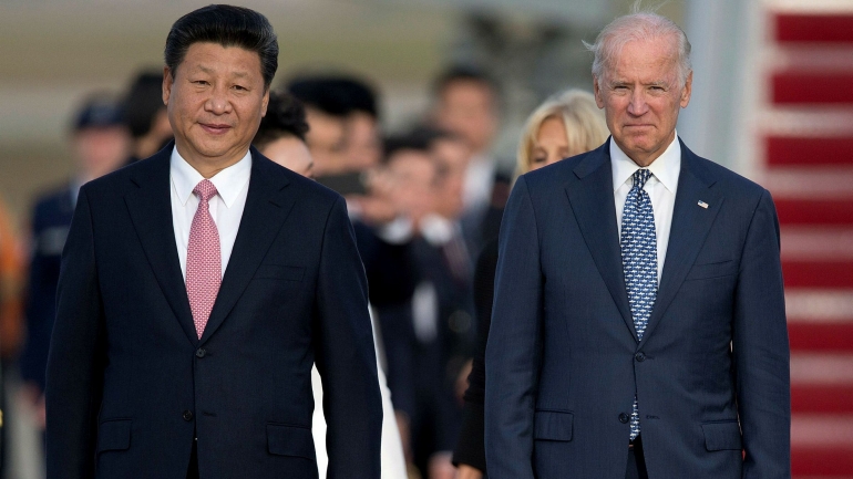 Joe Biden dan Xi Jinping, Joe Biden disini masih menjabat sebagai Wakil Presiden era Obama (Sumber: Financial Times)
