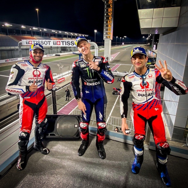 para rider yang happy di podium (dok.motogp.com)