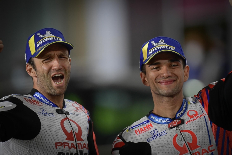 Duo rider Pramac Ducati yang tangguh di Qatar (dok.motogp.com)