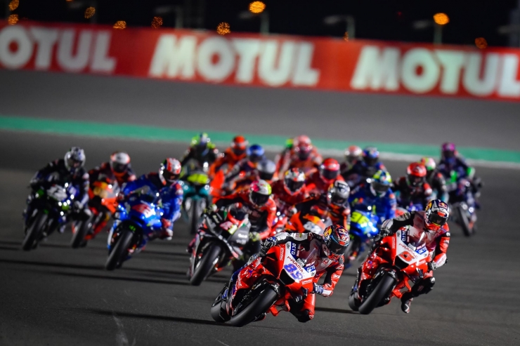 MotoGP Doha (4/4) berlangsung lebih sengit dan penuh drama. Sumber: Motogp.com