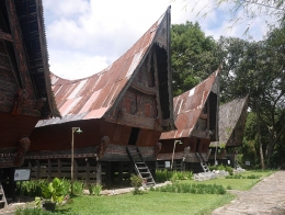 Huta Batak, Kampung Batak jaman dulu (Foto pribadi)