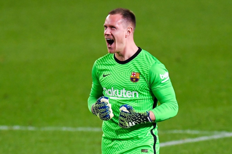 Marc Andre ter Stegen. (via barcablaugranes.com)