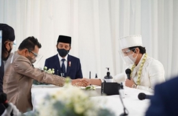 Pernikahan Atta Aurel yang membetot perhatian publik di bulan April ini(dok: DES Iskandar Wedding Organizer