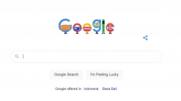 Google Doodle terbaru menampilkan huruf 