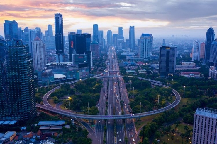 Pemandangan Jakarta.(Sumber Shutterstock dalam Kompas.com)