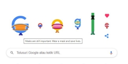 Tangkapan layar Google Doodle pada Selasa, 6 April 2021.