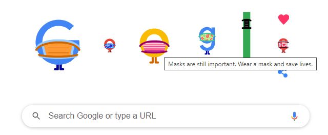 Tangkapan layar Google Doodle, Selasa (6/4/2021)