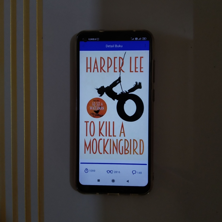To Kill a Mockingbird oleh Harper Lee di aplikasi iPusnas (dokpri)