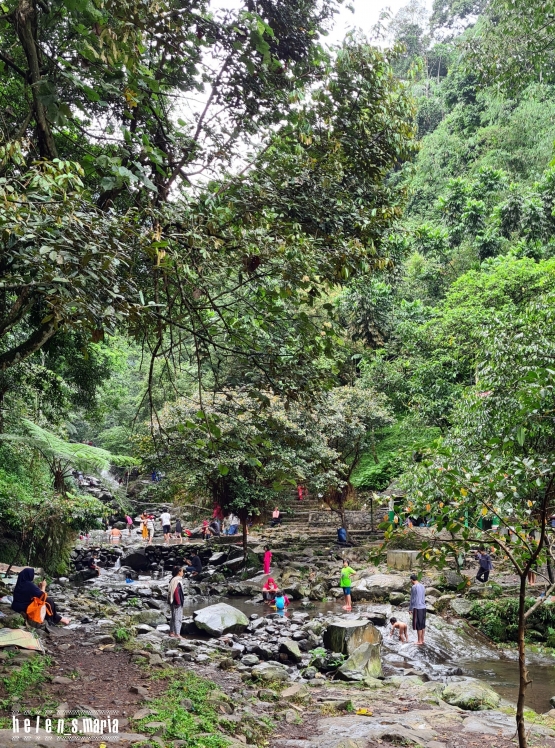 Curug Nangka, Curug Daun, Dan Curug Kawung, Wisata Alam Dekat Kota Bogor (Dok. pribadi)