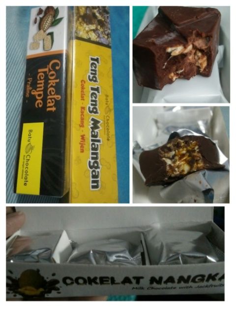 Produk coklat yang jadi oleh-oleh khas Malang/ dokumen Swarna/@z