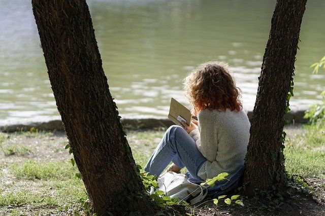 Ilustrasi Perempuan membaca buku (sumber gambar: pixabay.com)