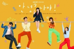 Poster drama Korea Hello, Me! (Sumber: MyDramalist via kompas.com) 
