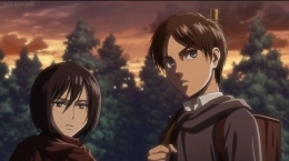 Mikasa dan Eren | Source : kincir.com