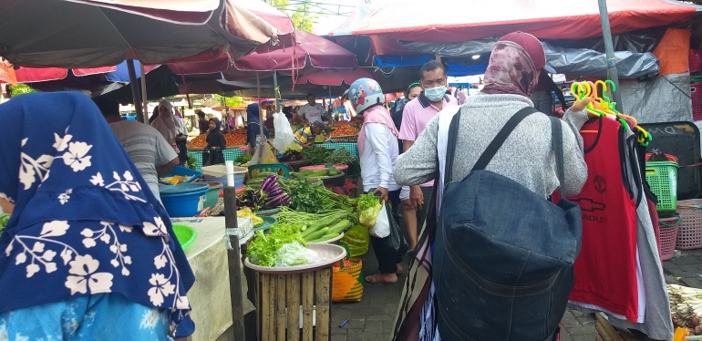 Aktivitas di Pasar Gamalama/Dokpri