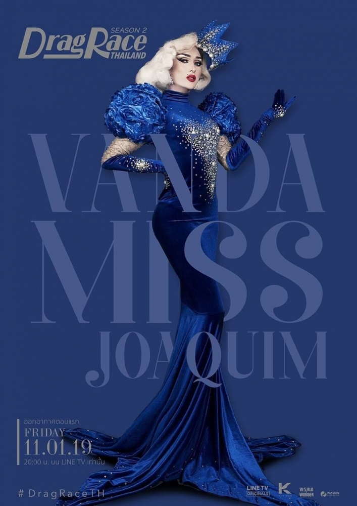 Vanda Miss Joaquim sebagai Drag Queen Peserta Drag Race Thailand Season 2