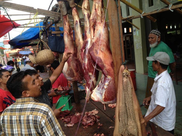 Salah satu suasana Meugang di Aceh saat sebelum pandemi l Sumber : bandaacehkota.go.id