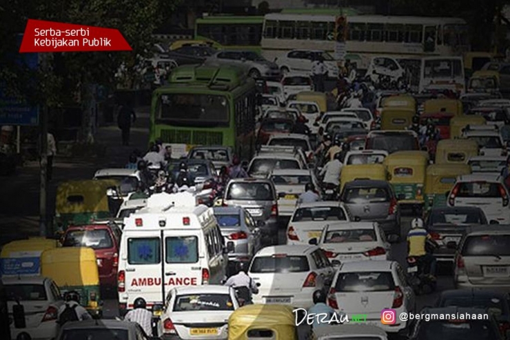 Ilustrasi ambulans di tengah kemacetan/Mithun Prathap Linkedin