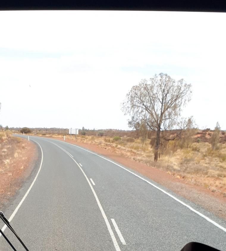 perjalanan menuju Uluru(dok pribadi)