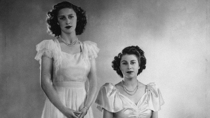 Sibling Rivalry Kerajaan Inggris, Ratu Elizabeth dan Putri Margaret (wow.tribunnews.com)