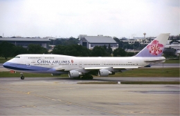 Boeing 747-400 China Airlines yg sudah pensiun. Sumber: Konstantin von Wedelstaedt