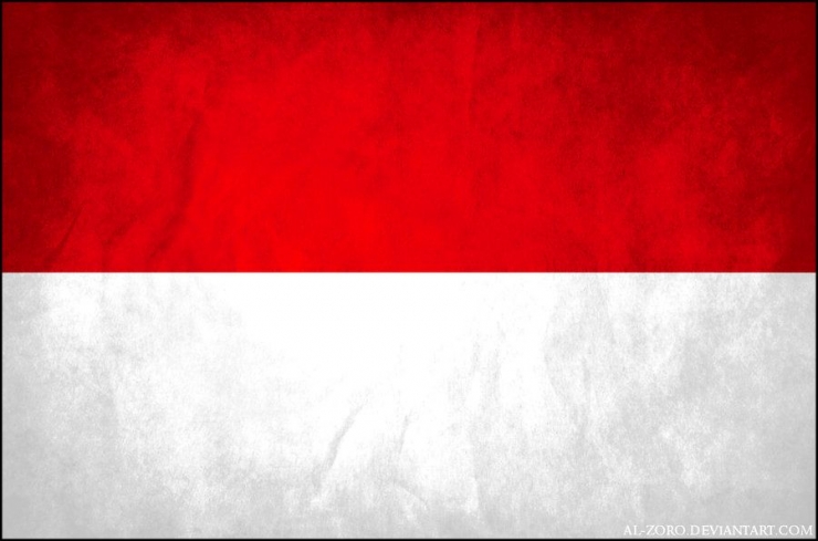 Ilustrasi bendera Indonesia (Foto: Wallpaper Safari).